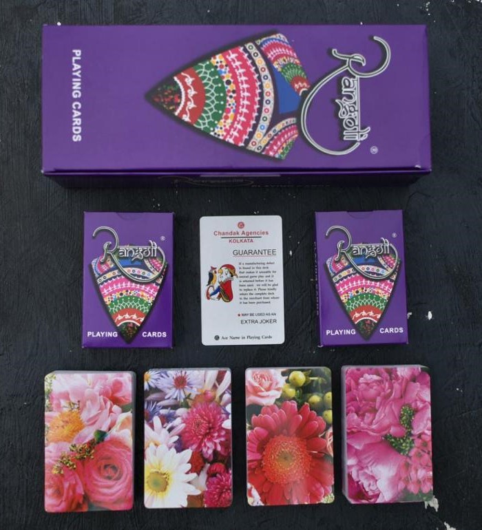 Rangoli brand playing cards